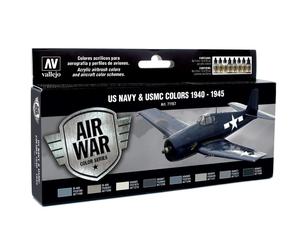 VAL71157 - AV Vallejo Model Air Set - USN Aircraft Set (x8)
