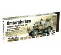 VAL71159 - AV Vallejo Model Air Set - Recamouflage Colours (x8)