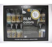 Vallejo VA71193 17ml x16 - Model Air Set - RLM Reichsluftfahrtministerium Set