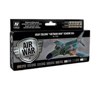 Vallejo AV "Vietnam War USAF Colors" Scheme Sea Model Air Set
