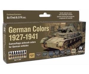 VAL71205 - AV Vallejo Model Air Set - German Colors 1927-1941 x 8