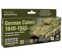 VAL71206 - AV Vallejo Model Air Set - German Colors 1940-1945 x 8