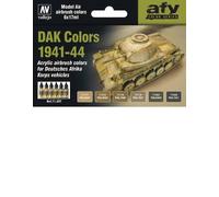 VAL71207 - AV Vallejo Model Air Set - DAK Colors 1941-1944
