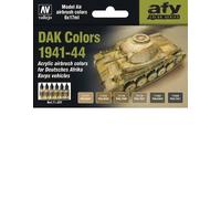 VAL71207 - AV Vallejo Model Air Set - DAK Colors 1941-1944
