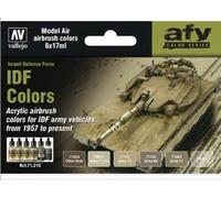 VAL71210 - AV Vallejo Model Air Set - IDF Army Colors 1957 - Present