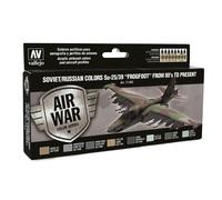 Vallejo AV Model Air Set -Soviet Su-25 Frogfoot 80's On