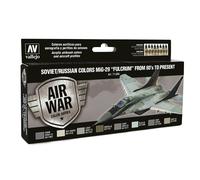 Vallejo AV Model Air Set -Soviet MiG-29 Fulcrum 80's On