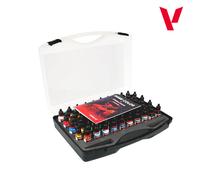 Createx Vallejo AV Game Color Set - Foundation - 80 Colors with Case