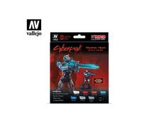 VAL72310 - AV Vallejo Cyberpunk - Trauma Team (x8) & Figure