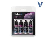 VAL77255 - AV Vallejo TMM Paint Set - Amethyst Purple (x4 Colours)