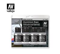 VAL77603 - AV Vallejo Metal Color Set - Aluminium