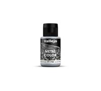 Acrylicos Vallejo VJ77706 32 ml"White Aluminium" Metal Color