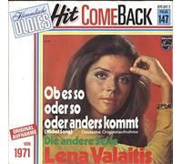 VALAITIS, Lena - Ob es so oder so oder anders kommt (Nickel song) / Die andere Seite (Hit Come Back Folge 147) / 870 347-7