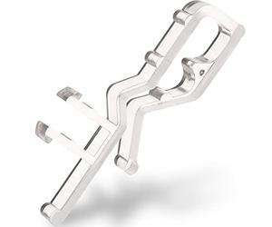 Valance Clips for Blinds 1.8 Inch Hidden Channel Window Blind Clips Clear Plastic Replacement Accessories Parts for Horizontal Wood Blinds (20 Pieces)