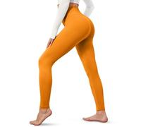 VALANDY Creamlush High Waisted Leggings for Women Turmeric