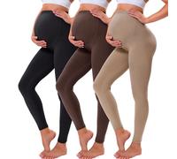 VALANDY Creamlush Maternity Leggings Over Bump Buttery Soft Belly Support Adjustable High Waisted Pregnancy Pants Yoga Pajama