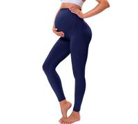 VALANDY Creamlush Maternity Leggings Over Bump Buttery Soft Belly Support Adjustable High Waisted Pregnancy Pants Yoga Pajama