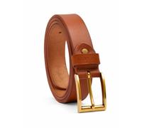 VALANTI Womens Leather Belt | Classic Casual & Dress Belt for Jeans, Pants, or Dresses and Work wear, Adjustable Buckle Strap, Timeless British Style Belts for Women (Ladies Belt Caramel)
