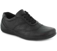 Valary Ladies Black Classic Comfort Lace Up Fastening Casual Shoes, in Size: 7 in Brand: Ever So Soft