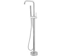 VALAZ Serpis Series Single Lever C Spout Chrome Freestanding Bathtub Faucet