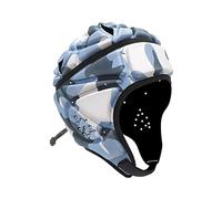 Valcatch American Football Helmet Soft Shell Flag Football Helmet 7v7 Soft Padded Headgear Adjustable Goalkeeper Goalie Hat for Kids Adult Scrum Cap Shell Head Protector for Soccer Baseball Hockey