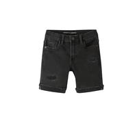 Valcatch Baby Little Boys Jeans Shorts, Kids Ripped Holes Soft Summer Denim Shorts, Elastic Waistband Slim Fit Mid-Thigh Half Jean Pants for 6 9 12 18 24 Months 1 2 3 4 5 6 7 8 9 10 Years