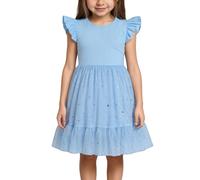 Valcatch Girls Princess Tulle Dress Little Kids Sleeveless/Long Sleeve Ruffle A-Line Dress for Casual Birthday Christmas Wedding Party 3 4 5 6 7 8 Years