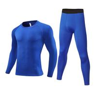 Valcatch Kids Boys Thermal Sets Skins Base Layer Set Football Basketball Ski Sport Clothing Kit Long Sleeve Tops and Legging Tights Pants Youth Gym PE Class Breathable Outdoor Wear for 4-12 Years