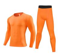 Valcatch Kids Boys Thermal Sets Skins Base Layer Set Football Basketball Ski Sport Clothing Kit Long Sleeve Tops and Legging Tights Pants Youth Gym PE Class Breathable Outdoor Wear for 4-12 Years