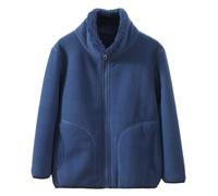 Valcatch Kids Fleece Jacket Teens Boys & Girls Lightweight Full Zip Coats Stand Collar Outerwear Long Sleeve Fuzzy Jacket for Spring Fall Winter, Camping, Outdoors, Travelling & Hiking