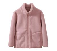 Valcatch Kids Fleece Jacket Teens Boys & Girls Lightweight Full Zip Coats Stand Collar Outerwear Long Sleeve Fuzzy Jacket for Spring Fall Winter, Camping, Outdoors, Travelling & Hiking