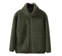 Valcatch Kids Fleece Jacket Teens Boys & Girls Lightweight Full Zip Coats Stand Collar Outerwear Long Sleeve Fuzzy Jacket for Spring Fall Winter, Camping, Outdoors, Travelling & Hiking