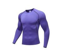 Valcatch Mens Long Sleeve Compression Shirts Athletic Sport Running Workout Gym T-shirt Tops Base Layer Rash Guard Undershirt