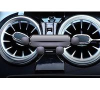 Valcla Car Phone Holder for Mercedes Benz GLC 2016-2022, 360° Rotation Anti-Shake Stable Smartphone Holder, Anti-Vibration Hands-Free Mobile Phone Mount Cradle Accessories,A Grey