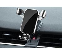 VALCLA Car Phone Holder for Rover Range Rover Evoque 2020-2023, 360° Rotation Anti-Shake Stable Smartphone Holder, Anti-Vibration Hands-Free Mobile Phone Mount Cradle Accessories,B Silver