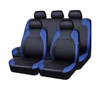 VALCLA Car Seat Covers Full Set for Citroen Berlingo Multispace 2008-2018 - 5-Seat Universal Waterproof Non-Slip Seat Protector, Durable Front & Rear Cars Seat Cover,C Blue
