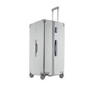 Valcla Suitcase Large-capacity Retro Suitcase Universal Wheel Trolley Case Password Box Extra Large Suitcase Anti-collision Suitcase (Color : F, Size : 60-inch)