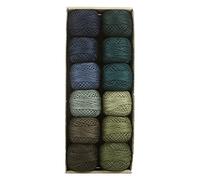 Valdani Hand Dyed Perle Cotton Balls Size 12 100m 12/Pkg-As Time Goes by Set 3