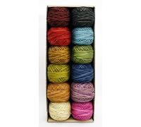 Valdani Hand Dyed Perle Cotton Balls Size 12 100m 12/Pkg-Scent Of Flowers
