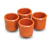 Valdearcos Set of 4 Spanish Terracotta Shot Glasses - Vaso Chupito - 50ml