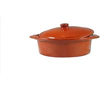 Valdearcos Spanish Terracotta Casserole Dish/Stew Pot/Dutch Oven - 2.5 Litre Capacity