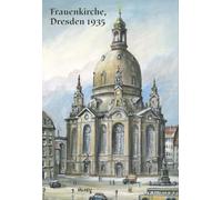 VALDEIG Fridge Magnet - Frauenkirche, Dresden Around 1935 - Fridge Magnet Germany Germany Saxony Souvenir Magnets for Children Mini Fridge Magnets Gift Decoration Dresden Elbe Bank Elbe, P