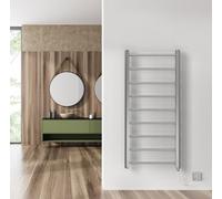 Valdern Rizona Designer Chrome Electric Towel Rail 500 X 1000 mm (400W)