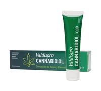 VALDISPRO AI Cannabidiol CBD Cream, Comfort Cream that gives the skin a sense of relief and well-being, 60 ml, Black