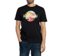 Napapijri Men's Valdor Graphic T-Shirt, Black