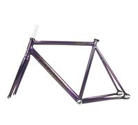 Valdoza Bike Frameset 700C Road Bike Frame, Aluminum Alloy Racing Quick Release Frame, 49/52/55/58cm, Includes front fork and headset for easy installation(Color-24,55cm)