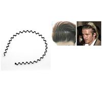 Vale® Black Metal Girls Women Men Waved Style Aliceband Hairband Headband UK Seller ML