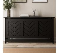 Vale Designs Arrow Black Radiator Cover Large 1580 x 815mm