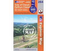 Vale of Clwyd/Dyffryn Clwyd: Sheet 264 (OS Explorer Map Active)