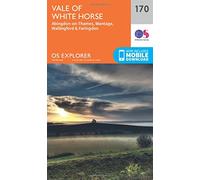 Explorer 170 Abingdon, Wantage & Vale of White Horse Map With Digital Version, Orange One Size